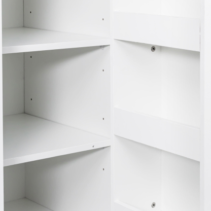 71" Modern Tall Storage Cabinet with Drawers and Door Shelves, Kitchen Pantry
