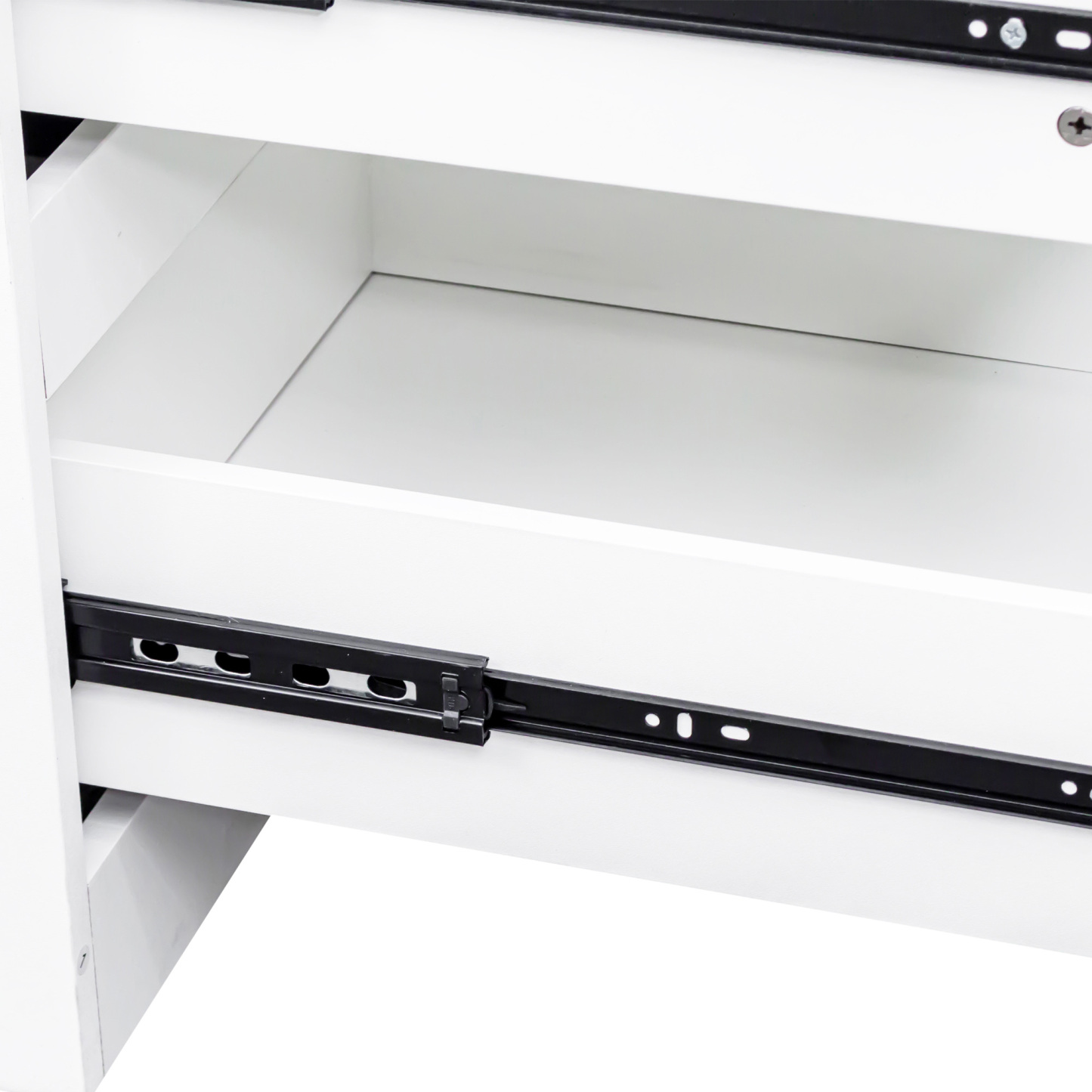 71" Modern Tall Storage Cabinet with Drawers and Door Shelves, Kitchen Pantry