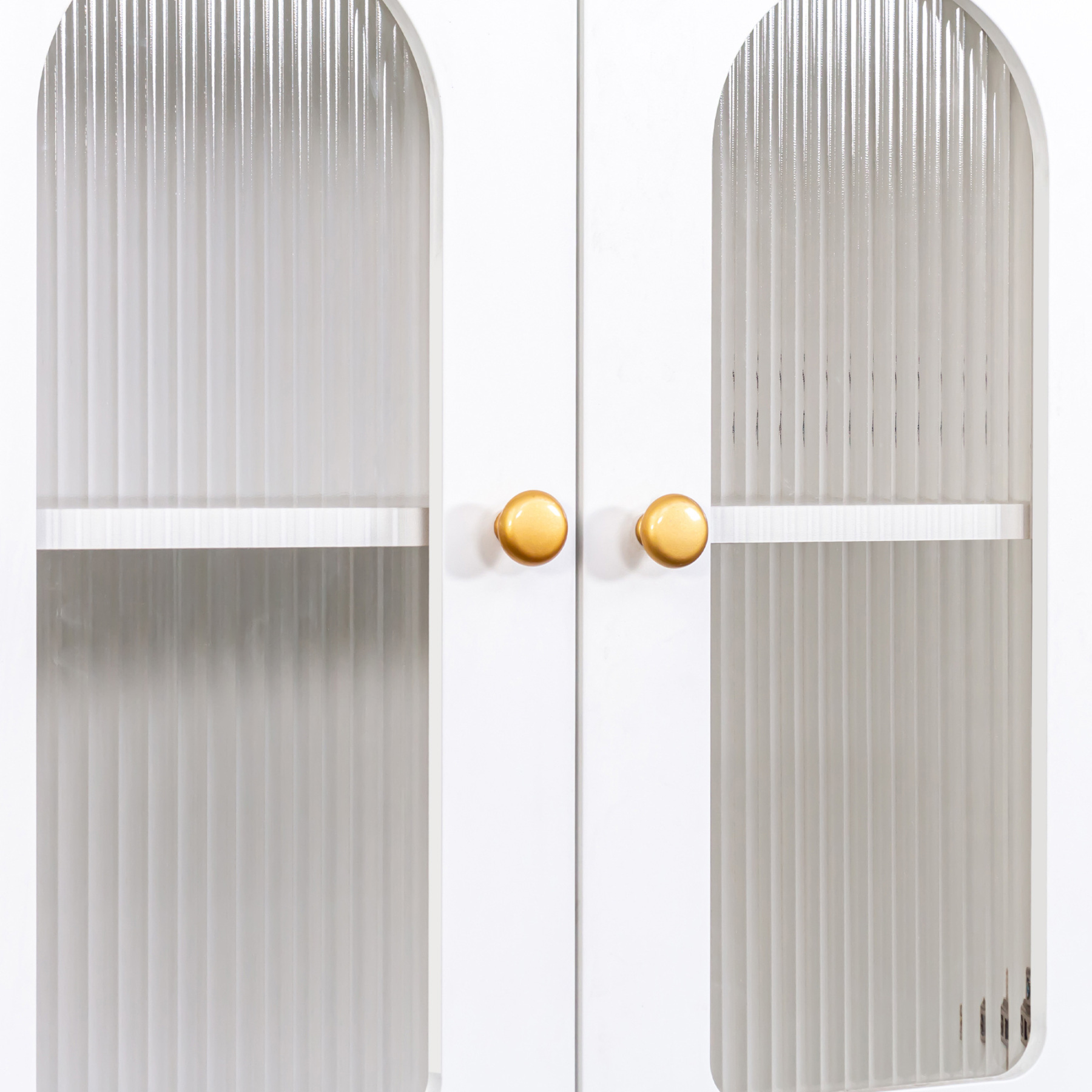 71" Rustic Bookcase with Foldable Desk & Glass Doors for Home Office | Space-Saving