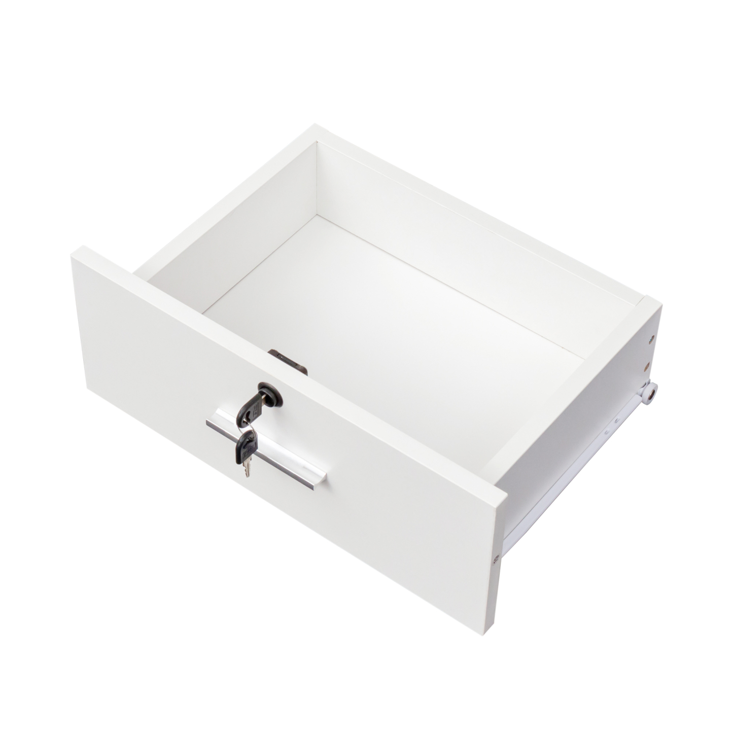 71" Storage Cabinet with Locking Drawer and 3-Tier Shelf | Salon Station