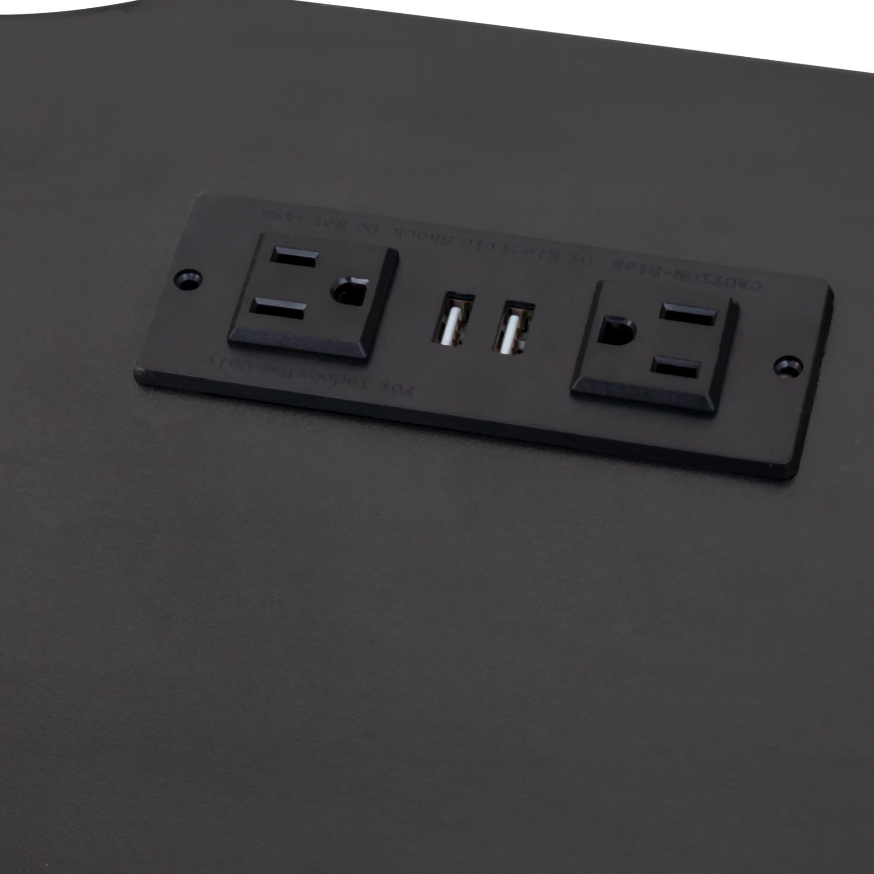 71" Wall-Mounted Floating TV Stand with 20 Color LEDs & Charging Station