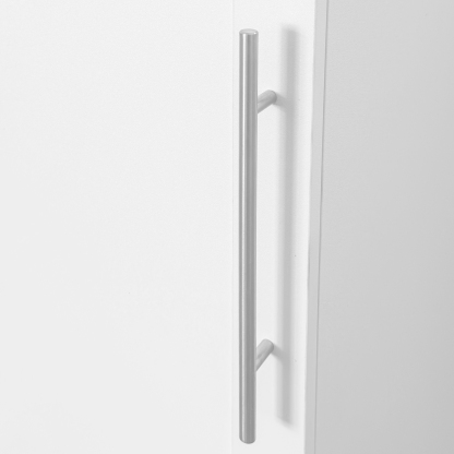 71" White Multipurpose Kitchen Pantry Cabinet w/ Doors & Adjustable Shelves