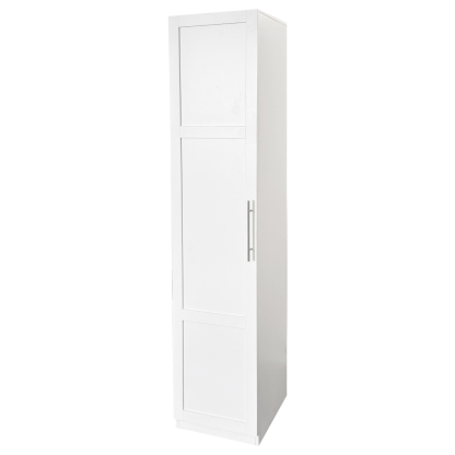 71" White Multipurpose Kitchen Pantry Cabinet w/ Doors & Adjustable Shelves
