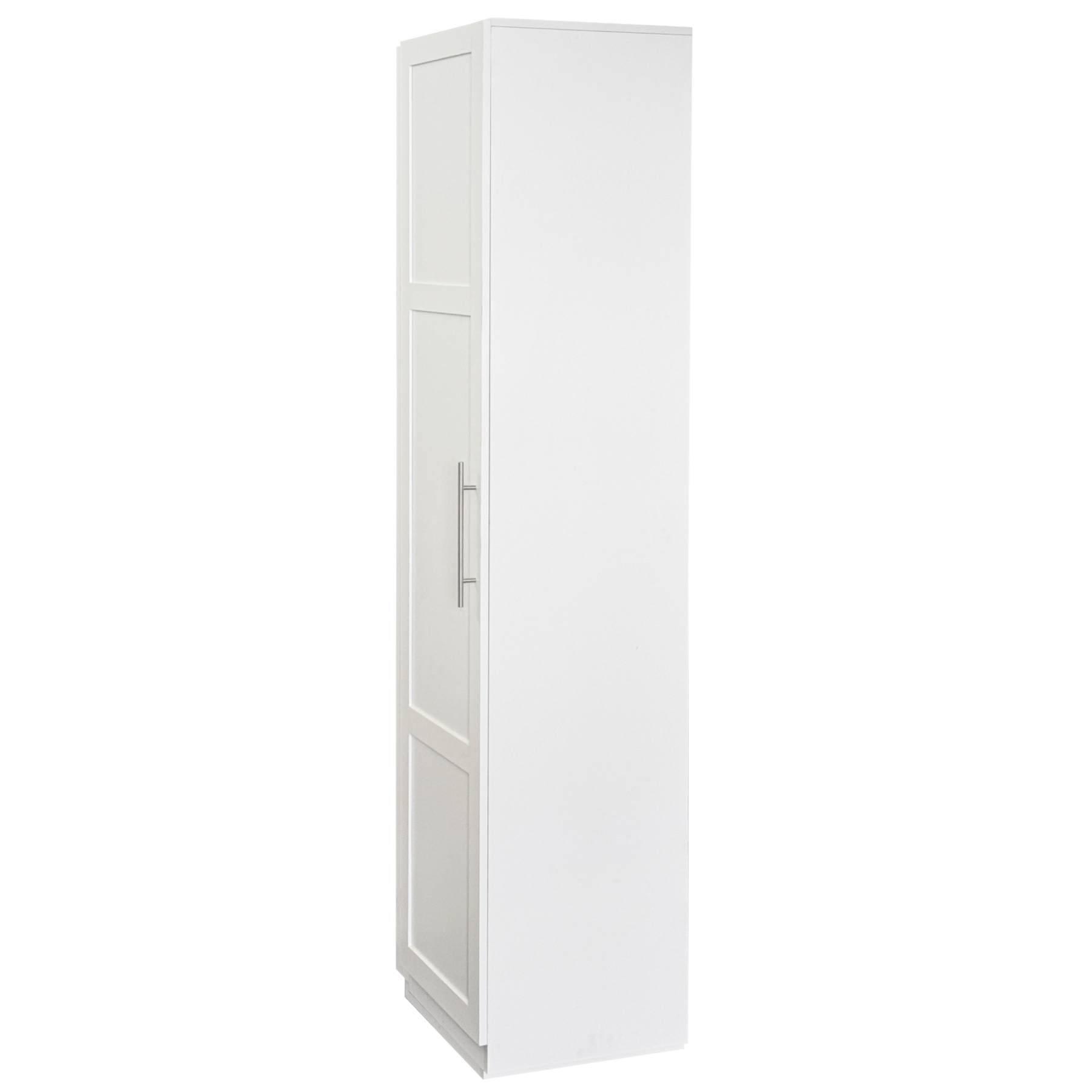 71" White Multipurpose Kitchen Pantry Cabinet w/ Doors & Adjustable Shelves