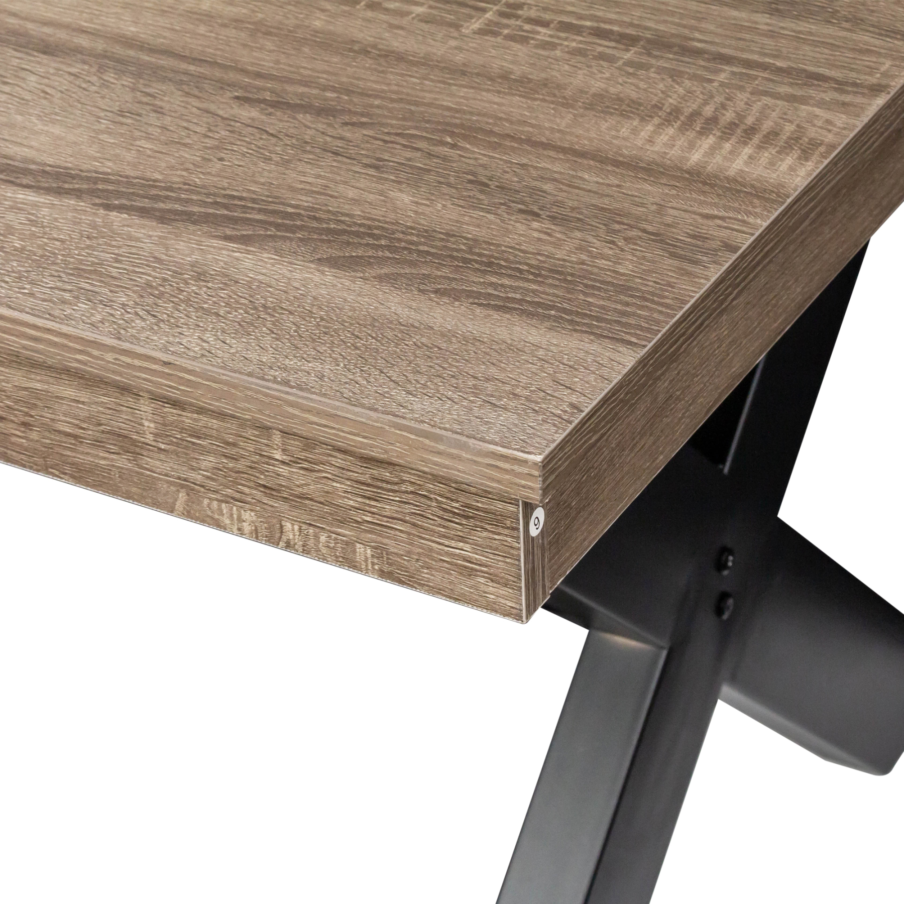Modern Extendable Dining Table w/ X-Legs | Space-Saving & Versatile