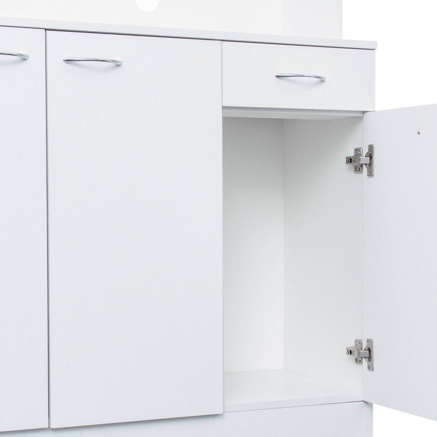 71" Tall Storage Cabinet for Kitchen, Living Room, Office | Kitchen Pantry