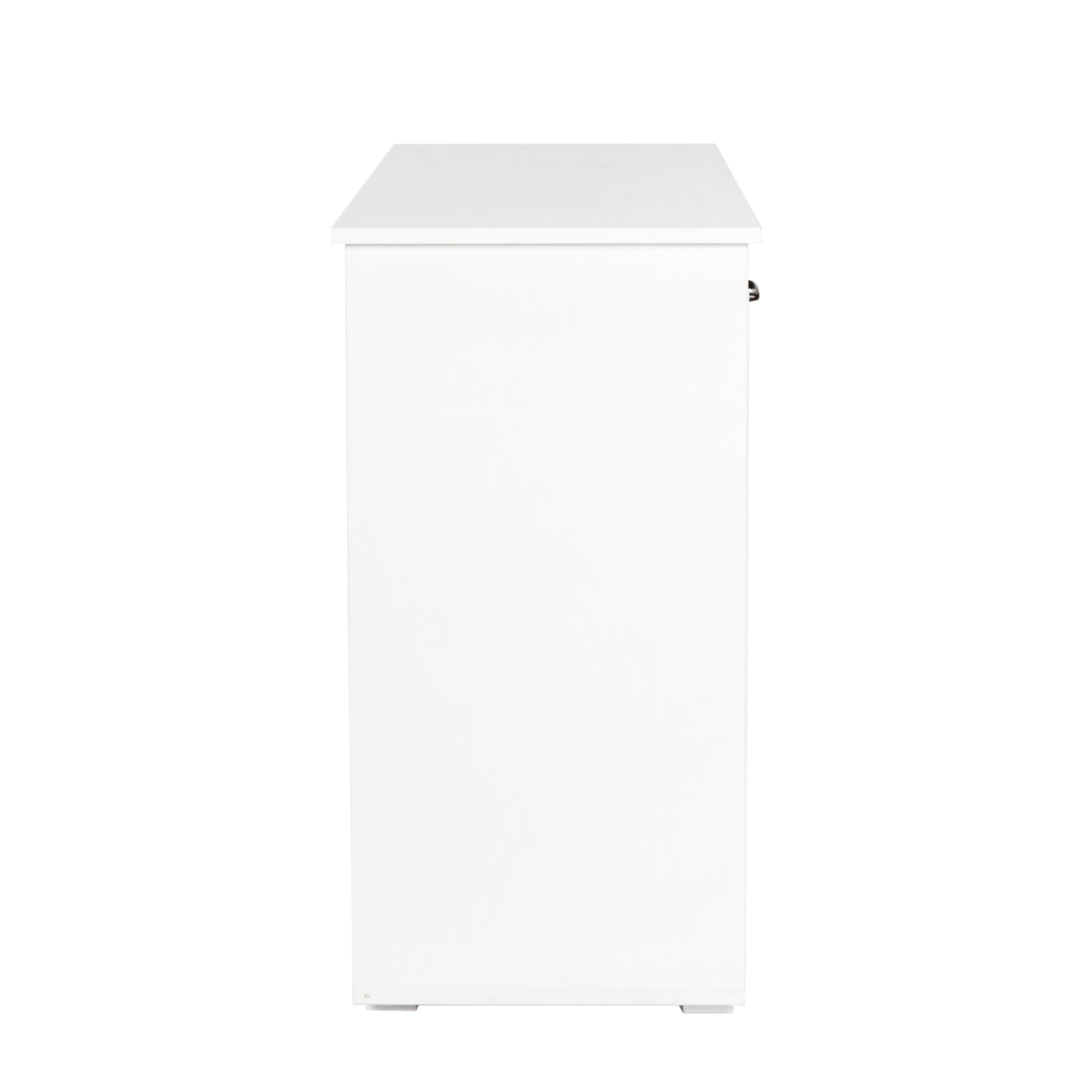 Dual Tilt-Out Laundry Hamper Cabinet with 2 Removable Liner Bags, White