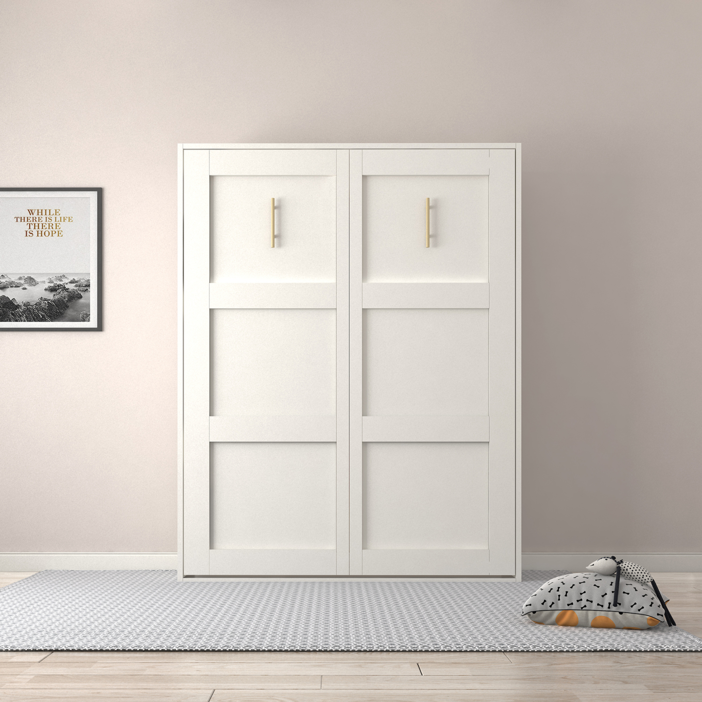 Full Size Murphy Bed for Bedroom, Guestroom | Wall Bed- Joysource