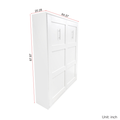 Full Size Murphy Bed for Bedroom, Guestroom | Wall Bed- Joysource