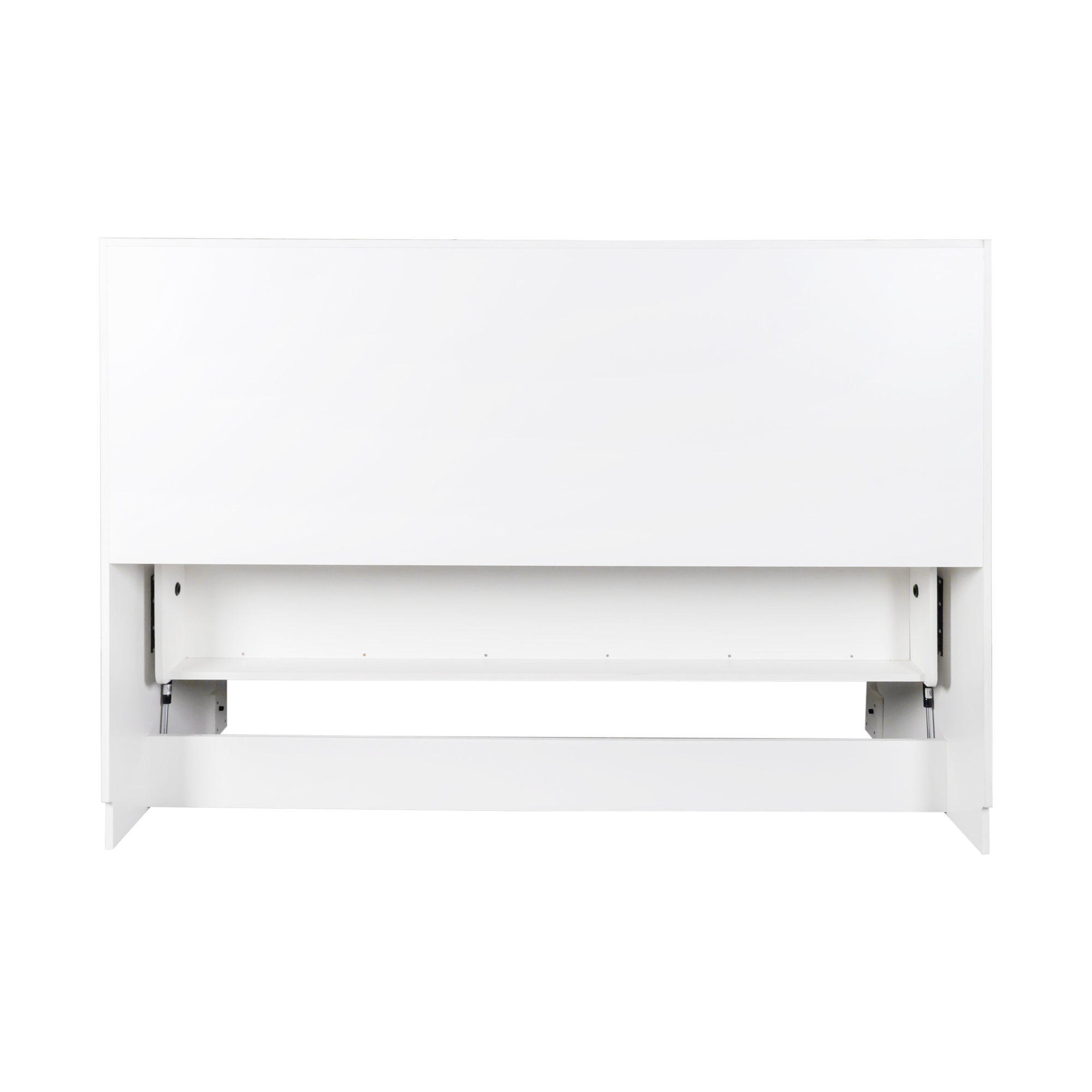 Horizontal Murphy Bed with Desk for Small Apartments, Offices, Guest Room