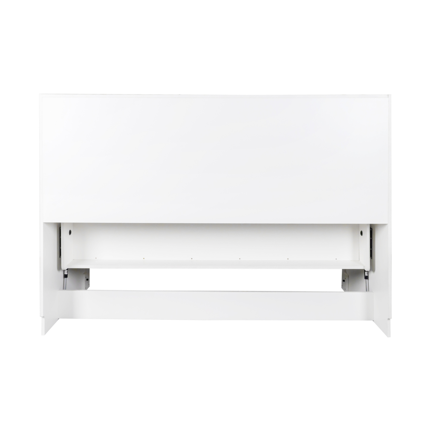 Horizontal Murphy Bed with Desk for Small Apartments, Offices, Guest Room