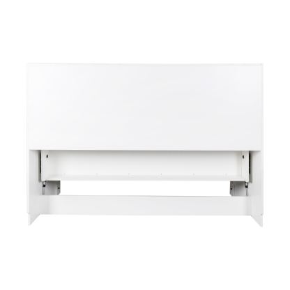 Horizontal Murphy Bed with Desk for Small Apartments, Offices, Guest Room