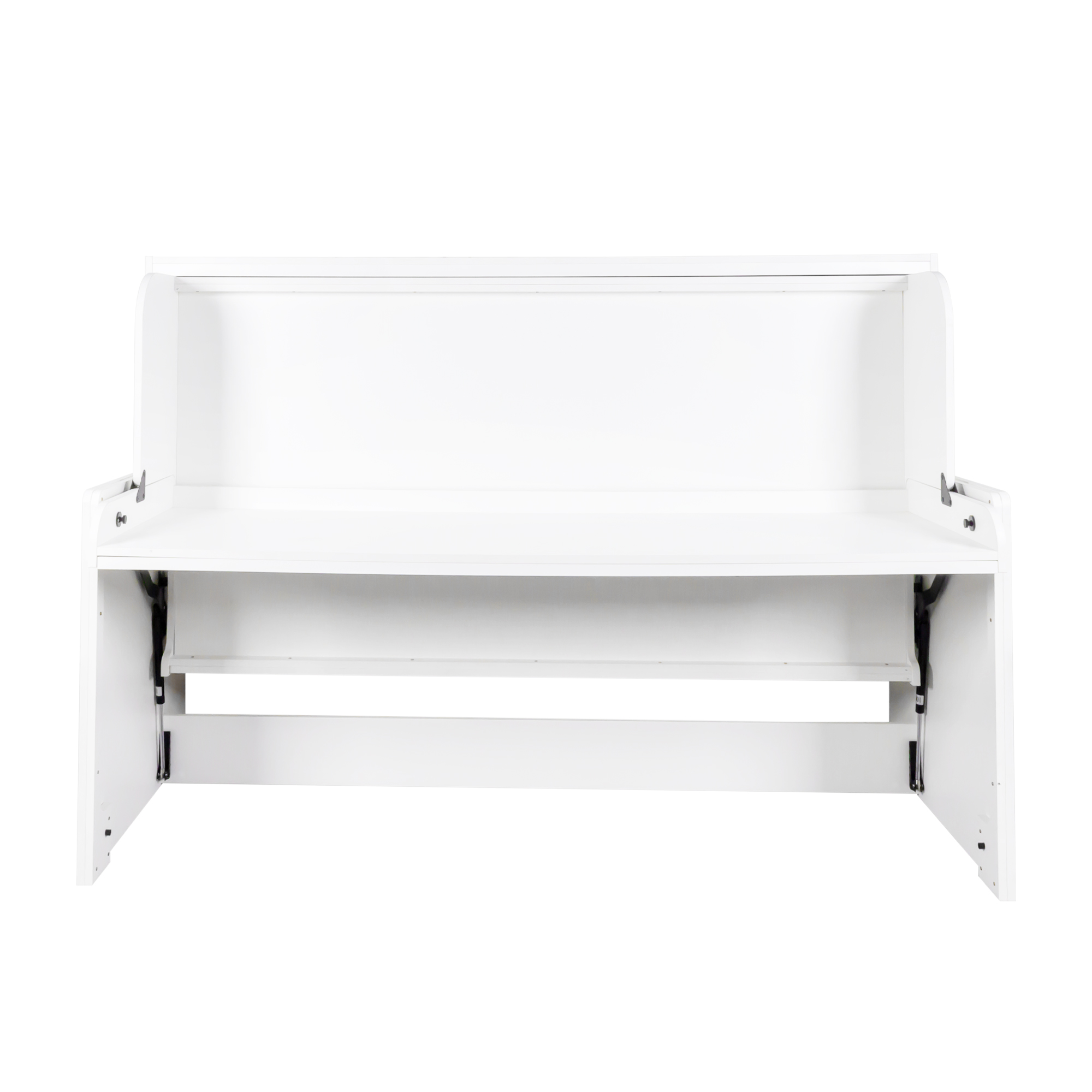 Horizontal Murphy Bed with Desk for Small Apartments, Offices, Guest Room