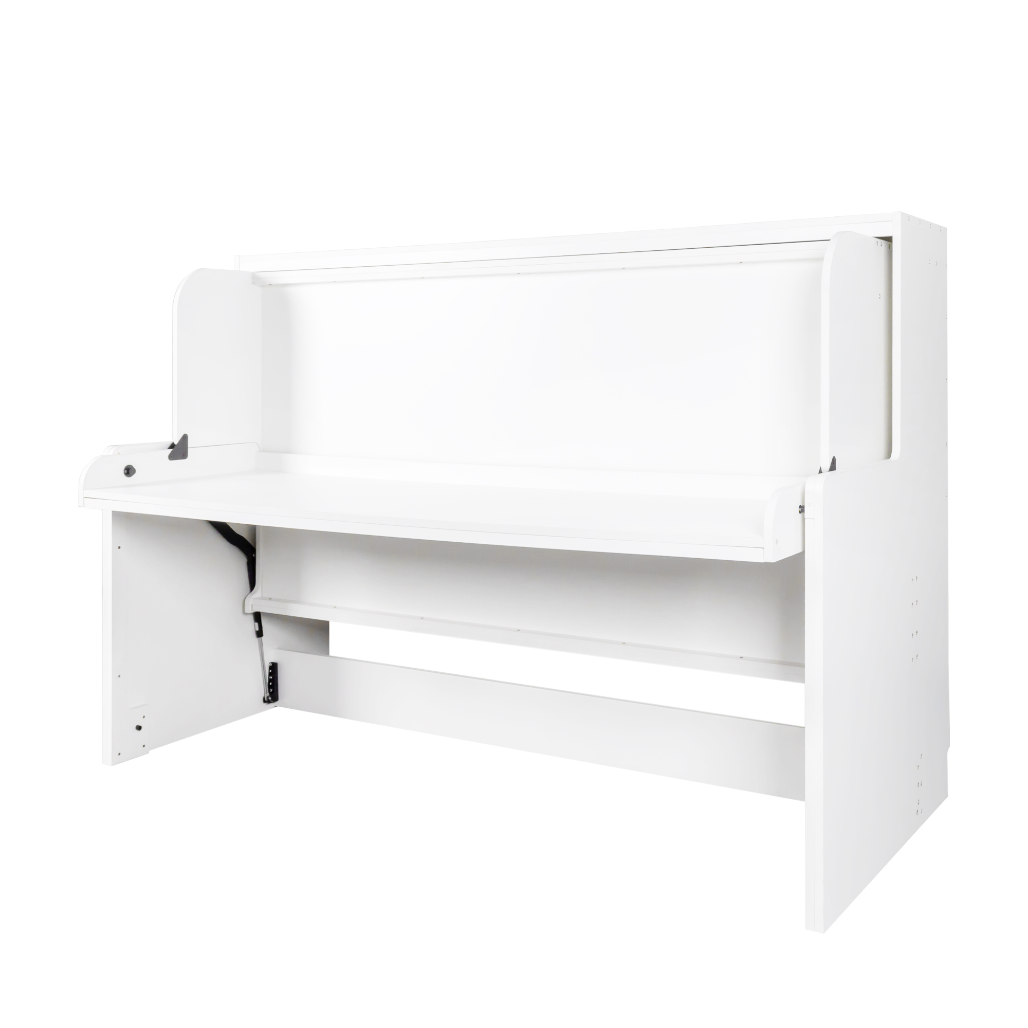 Horizontal Murphy Bed with Desk for Small Apartments, Offices, Guest Room