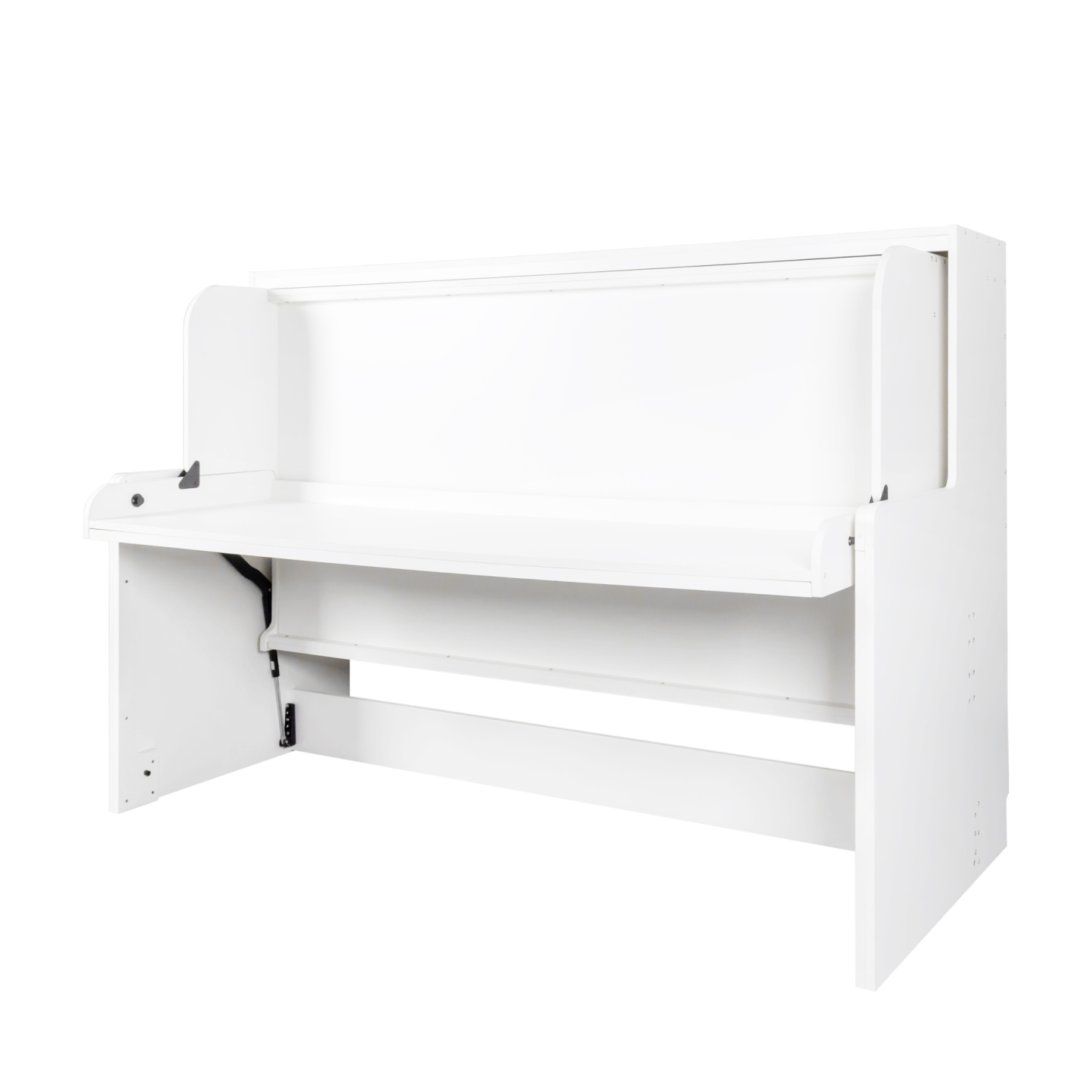 Horizontal Murphy Bed with Desk for Small Apartments, Offices, Guest Room