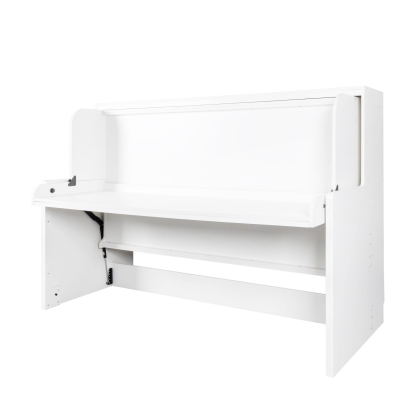 Horizontal Murphy Bed with Desk for Small Apartments, Offices, Guest Room