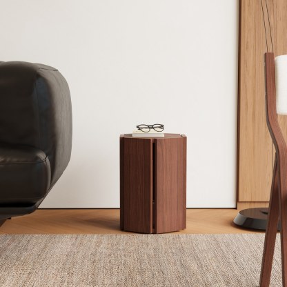 Hexagonal Stacking Stools (Set of 2) | Modular Side Table & Seat