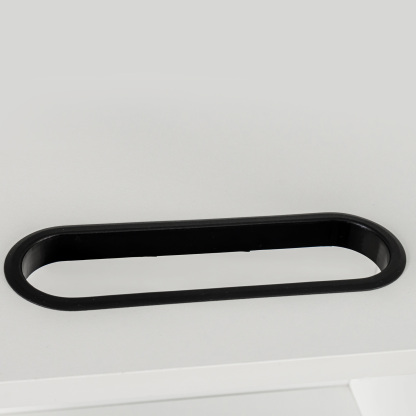 Modern Wall-Mounted Bathroom Cabinet with Mirror, Storage & Tissue Slot 
