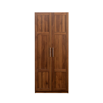 Modern Wardrobe armoirwith 2 Doors & 3 Adjustable Shelves, 71"H x 30" 