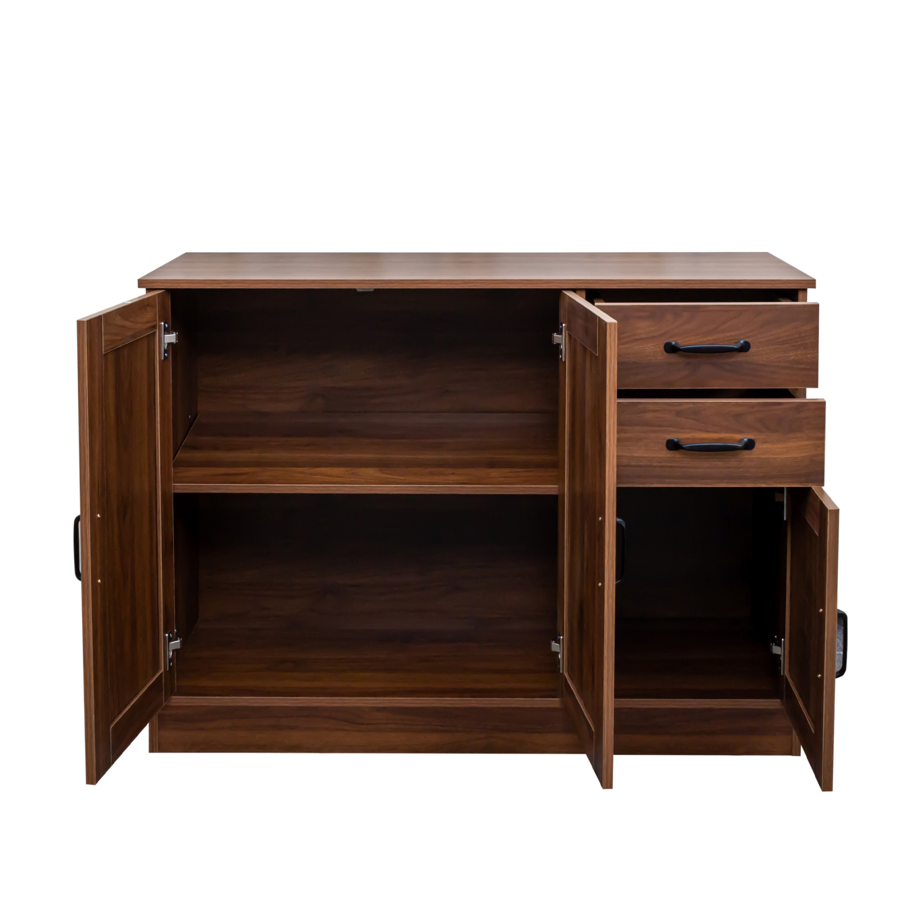 43" Buffet Sideboard Cabinet w/ Adjustable Shelves & Drawers