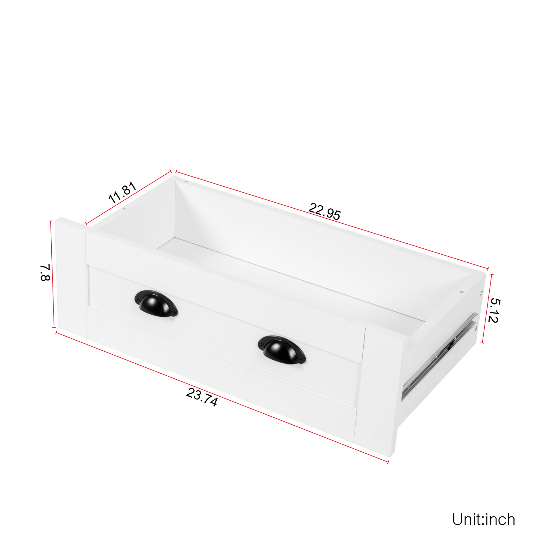 72" Kitchen Pantry Storage Cabinet with 4 Doors & Adjustable Shelves