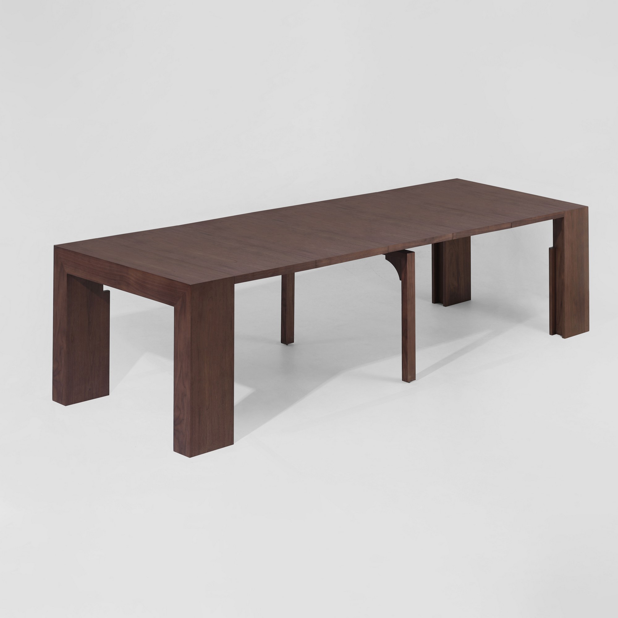 Wood Extendable Dining Table Seats 2-12, 19"-118" | Extendabl Console Table