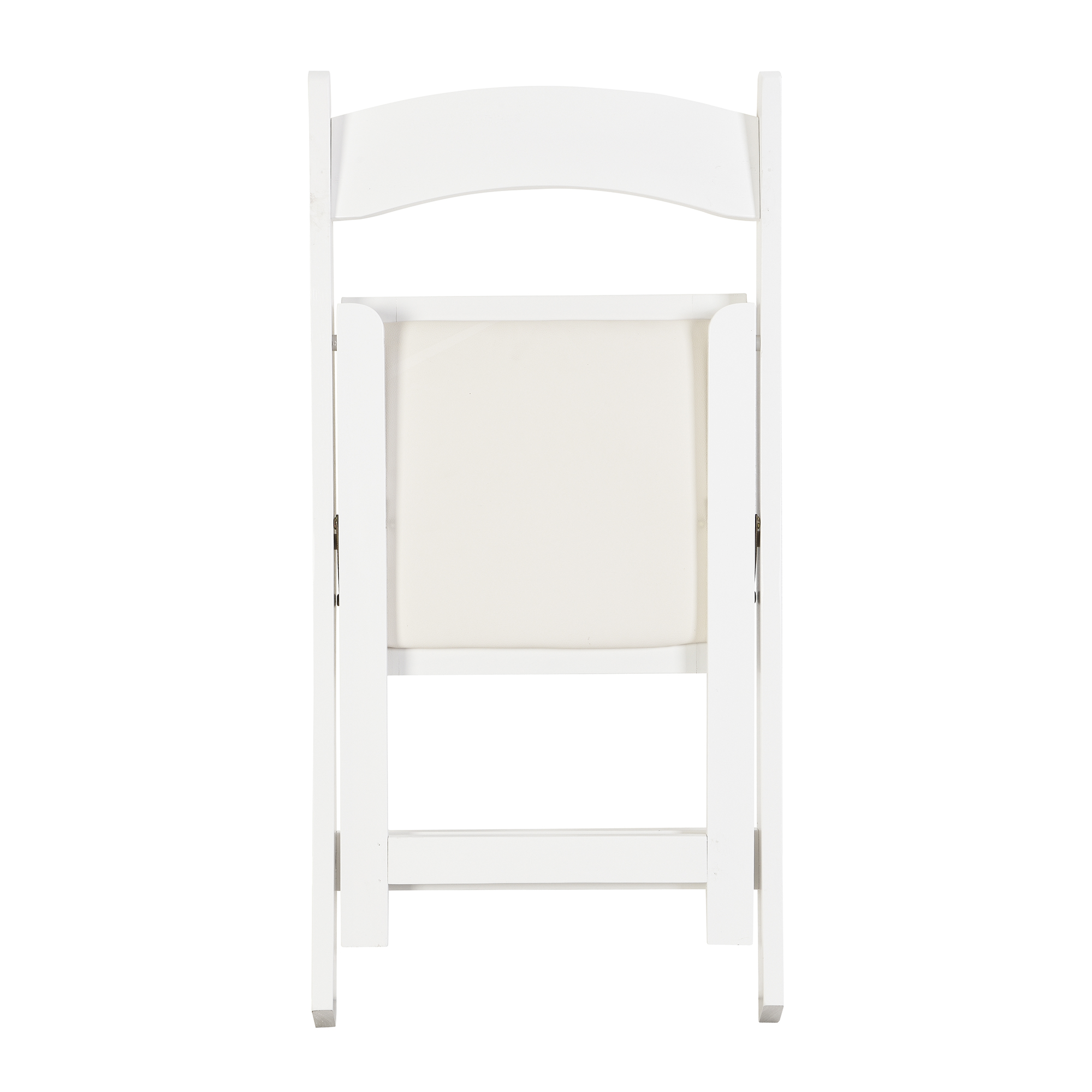 Upholstered Folding Dining Chair w/ Wooden Frame & PU leather | Set of 4