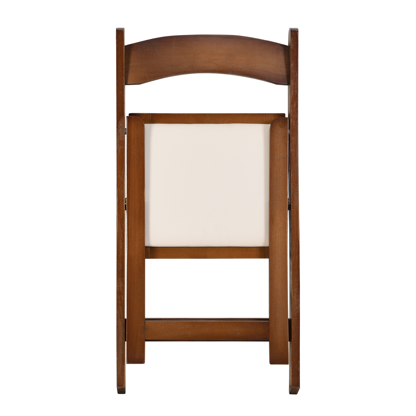 Upholstered Folding Dining Chair w/ Wooden Frame & PU leather | Set of 4
