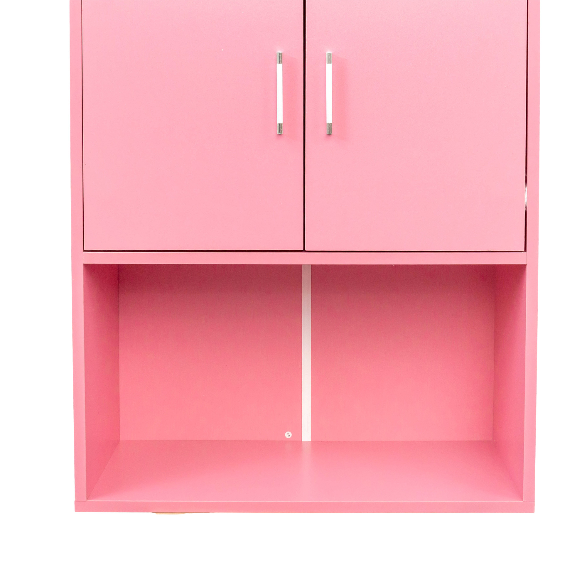 Wall-Mounted Storage Cabinet for Bathroom and Barber Salon Shop