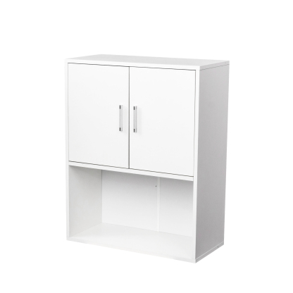 Wall-Mounted Storage Cabinet for Bathroom and Barber Salon Shop