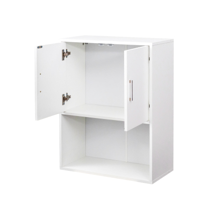 Wall-Mounted Storage Cabinet for Bathroom and Barber Salon Shop