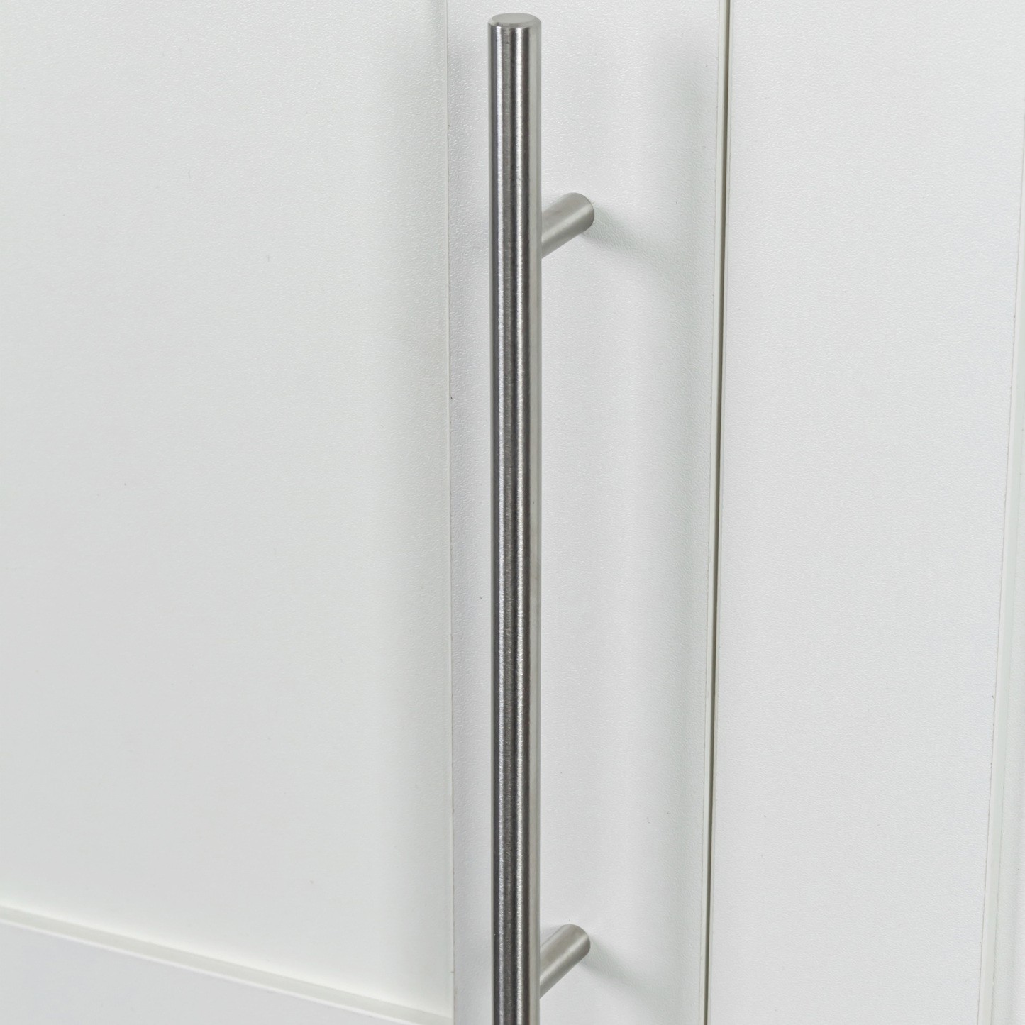 Wall-mounted Storage Cabinet w/ 3 Doors for Kitchen & Bathroom, White
