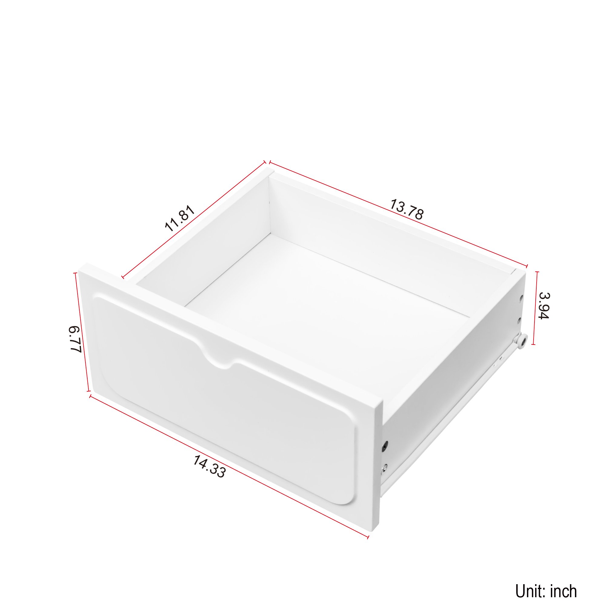 White Vanity Makeup Desk with Lighted Mirror, 5 Drawers and Storage Cabinet