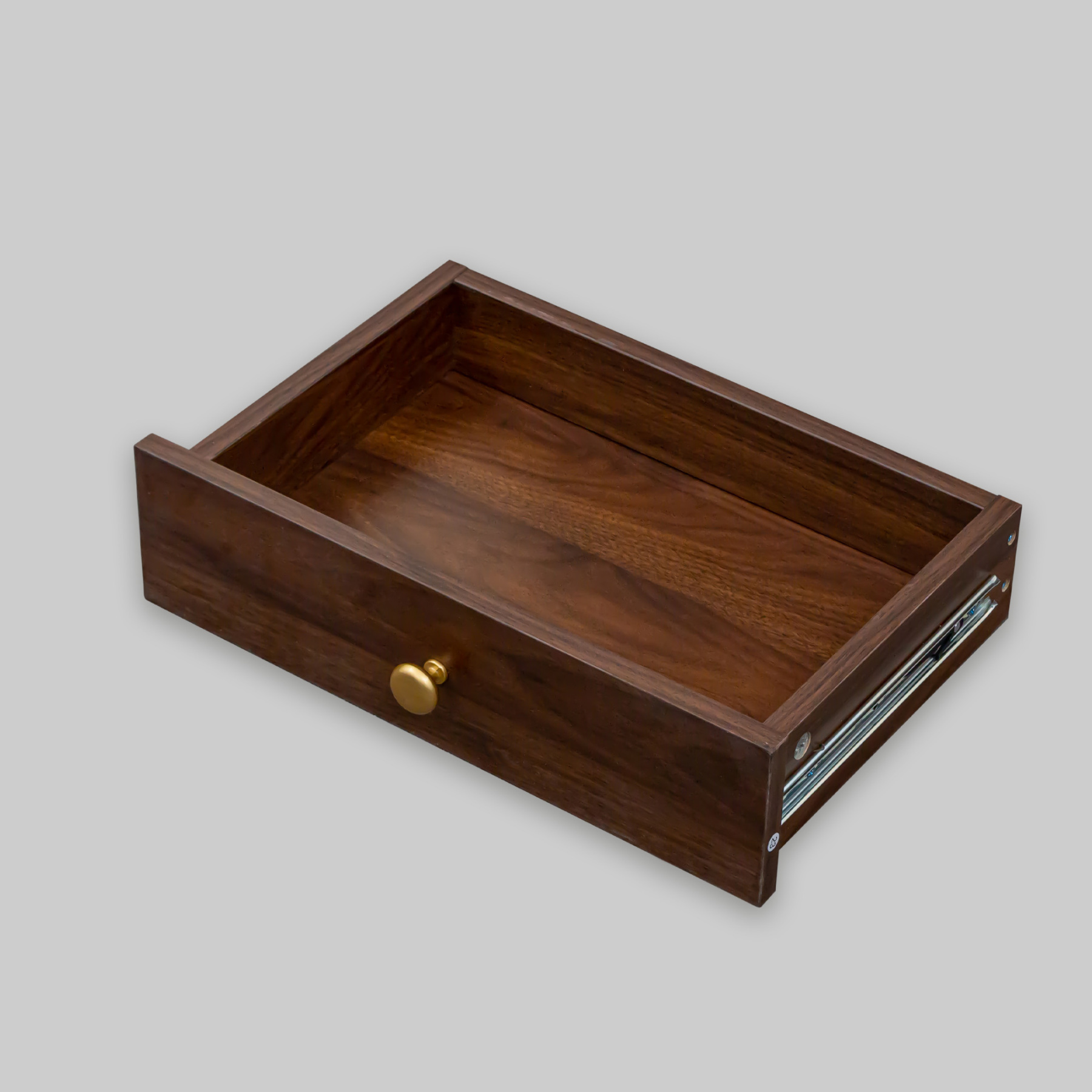 Space-Saving Fold Down Desk with Storage Cabinet Hutch | Modern Secretary Desk