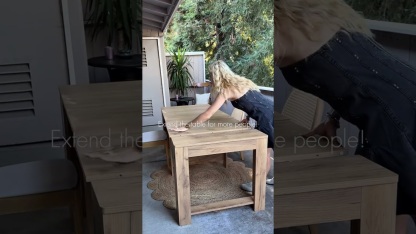 Space-Saving Extendable Console Table Seats 2 - 8, 19" to 78" | Transformer Dining Table