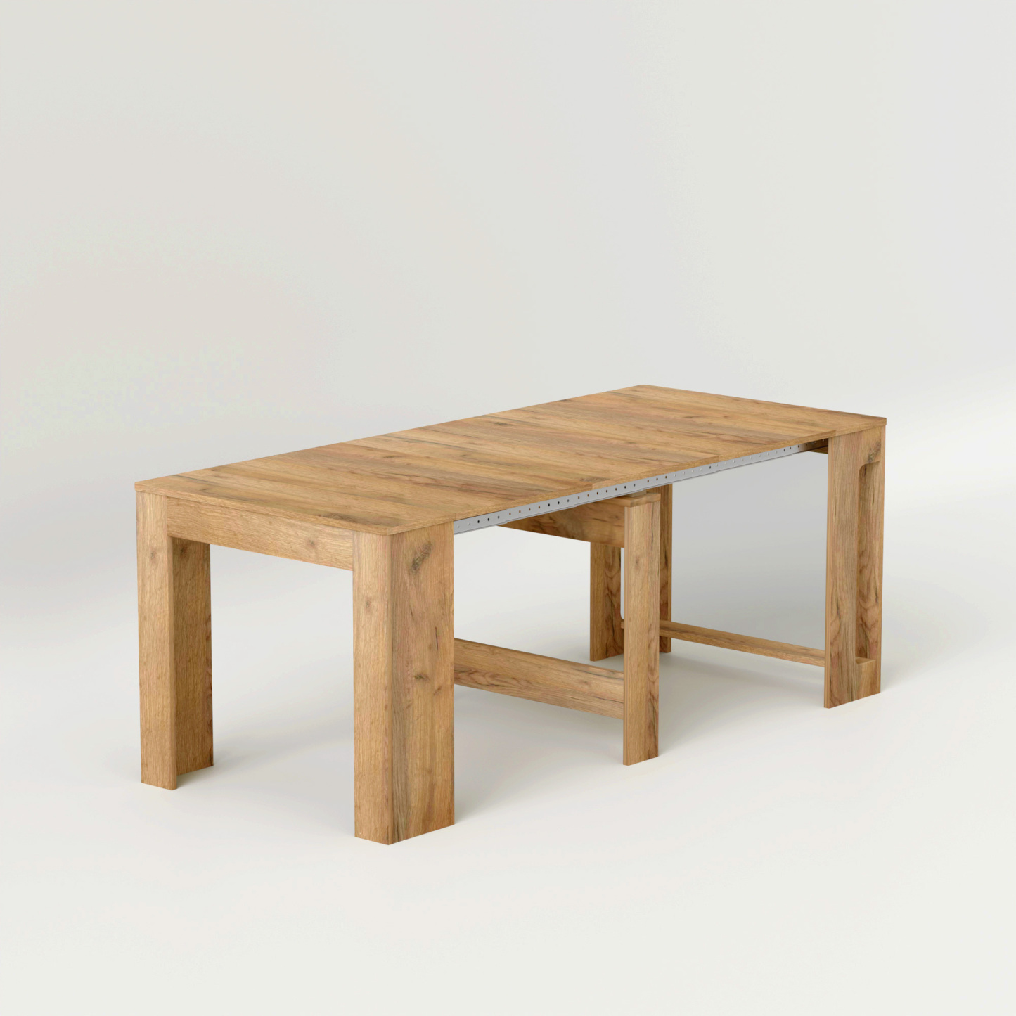 Space-Saving Extendable Console Table Seats 2 - 8, 19" to 78" | Transformer Dining Table