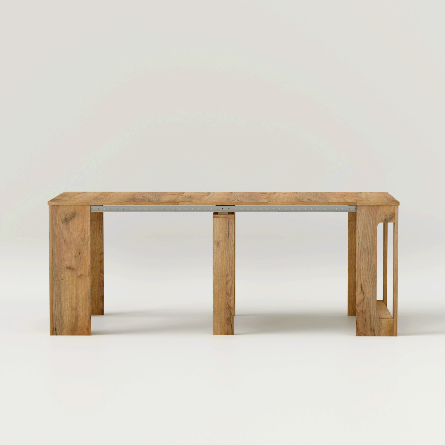 Space-Saving Extendable Console Table Seats 2 - 8, 19" to 78" | Transformer Dining Table