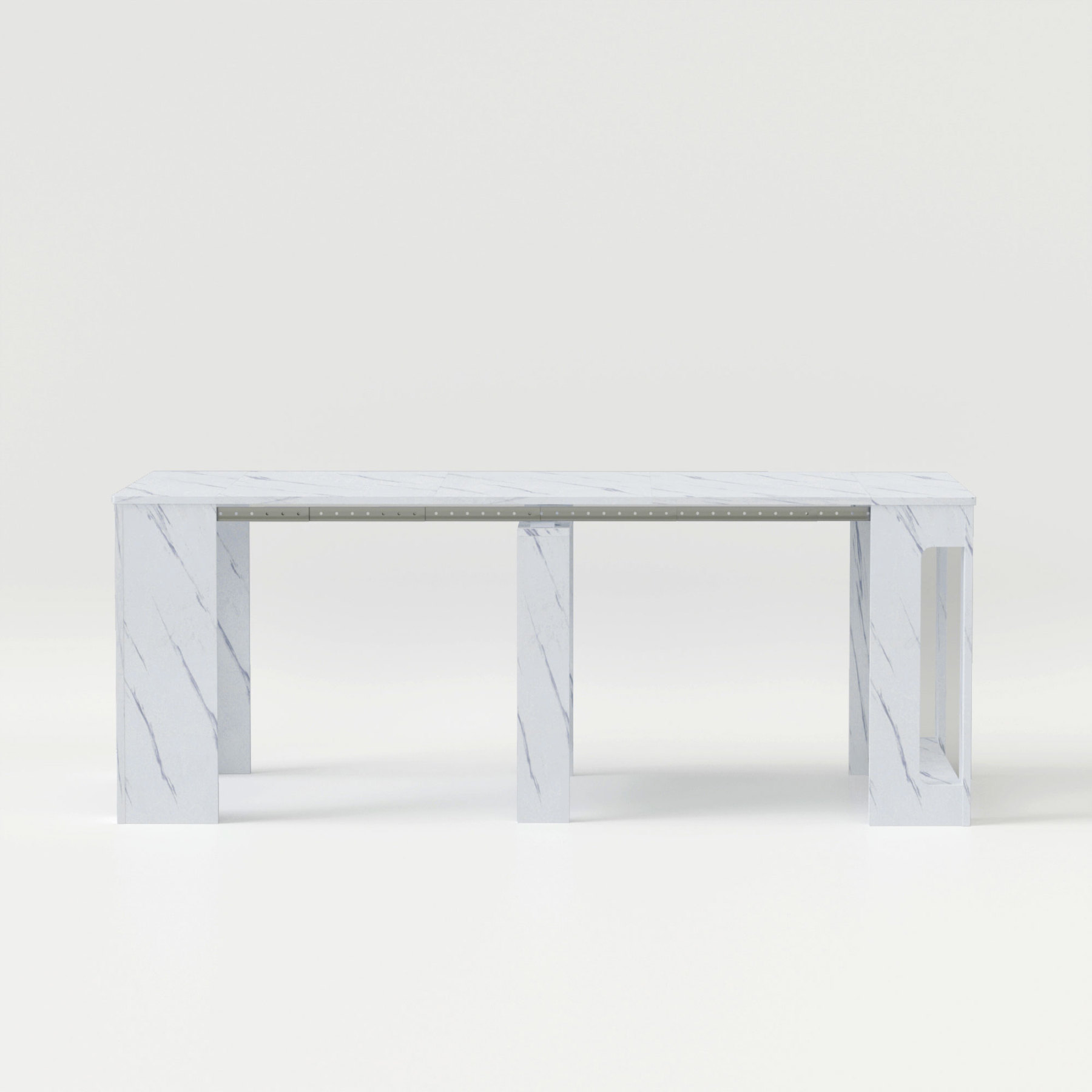 Space-Saving Extendable Console Table Seats 2 - 8, 19" to 78" | Transformer Dining Table