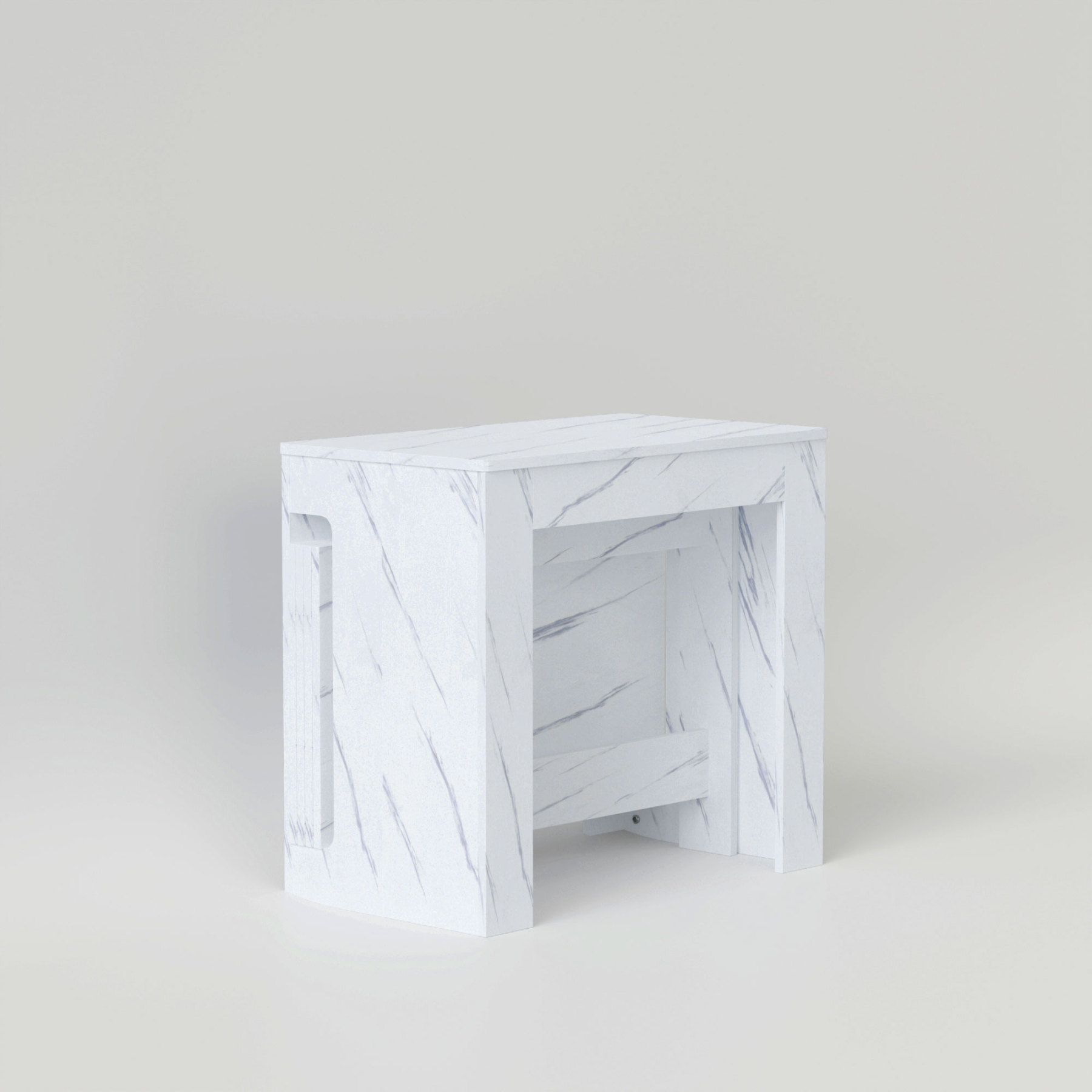 Space-Saving Extendable Console Table Seats 2 - 8, 19" to 78" | Transformer Dining Table