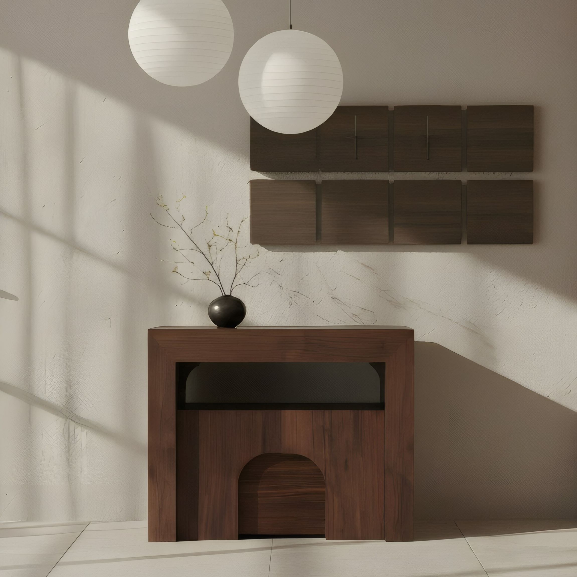 Joysource Transforming Dining Set - Solid Wood Extendable Table & Expandable Bench