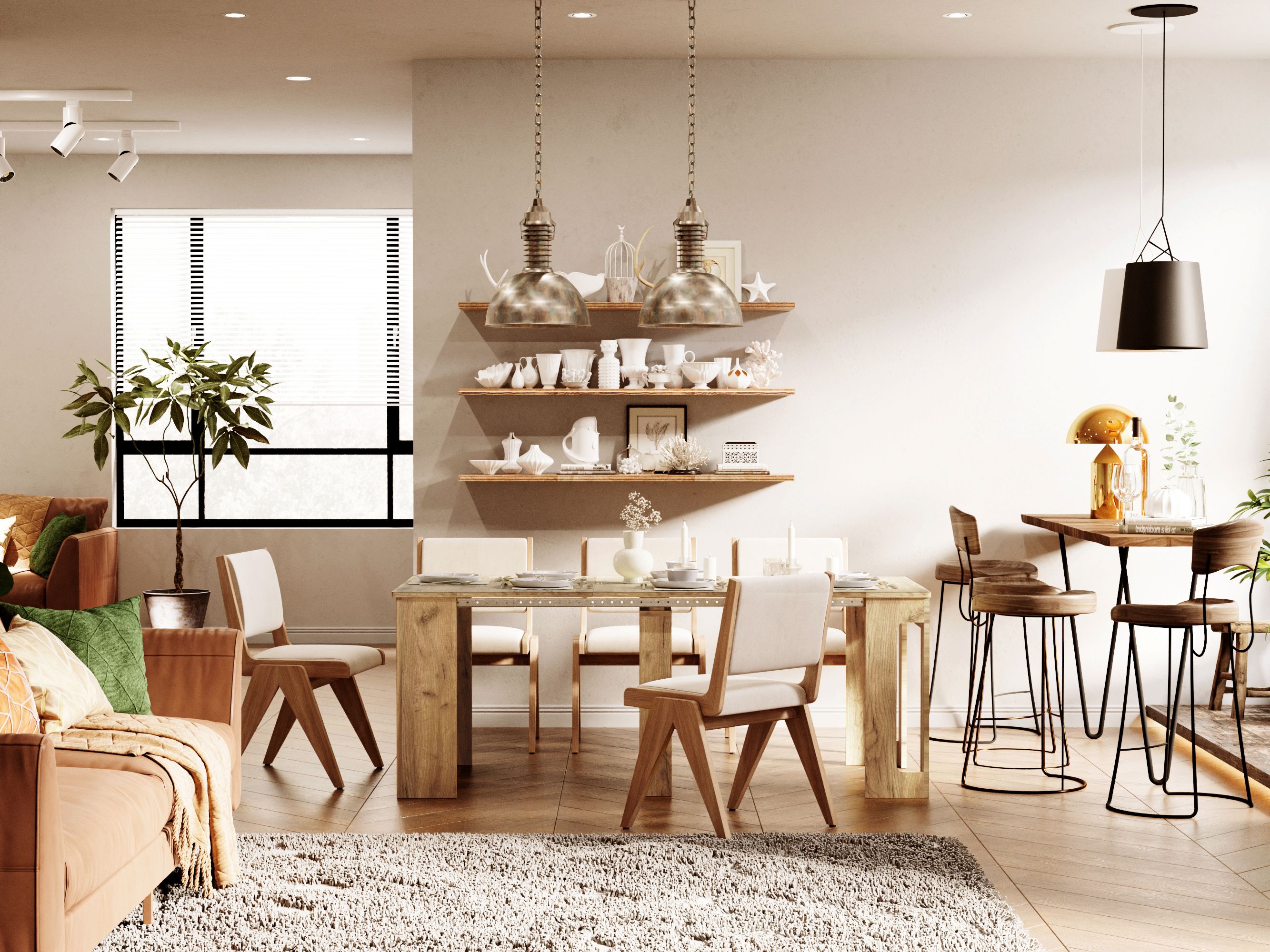 Space-Saving Extendable Console Table Seats 2 - 8, 19" to 78" | Transformer Dining Table