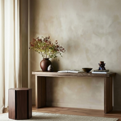 Hexagonal Stacking Stools (Set of 2) | Modular Side Table & Seat