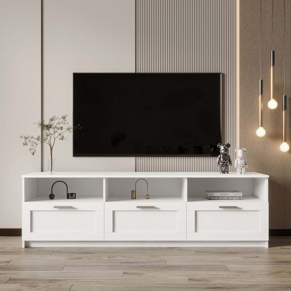 Minimalist TV Stand for 70" TVs Living Room & Bedroom