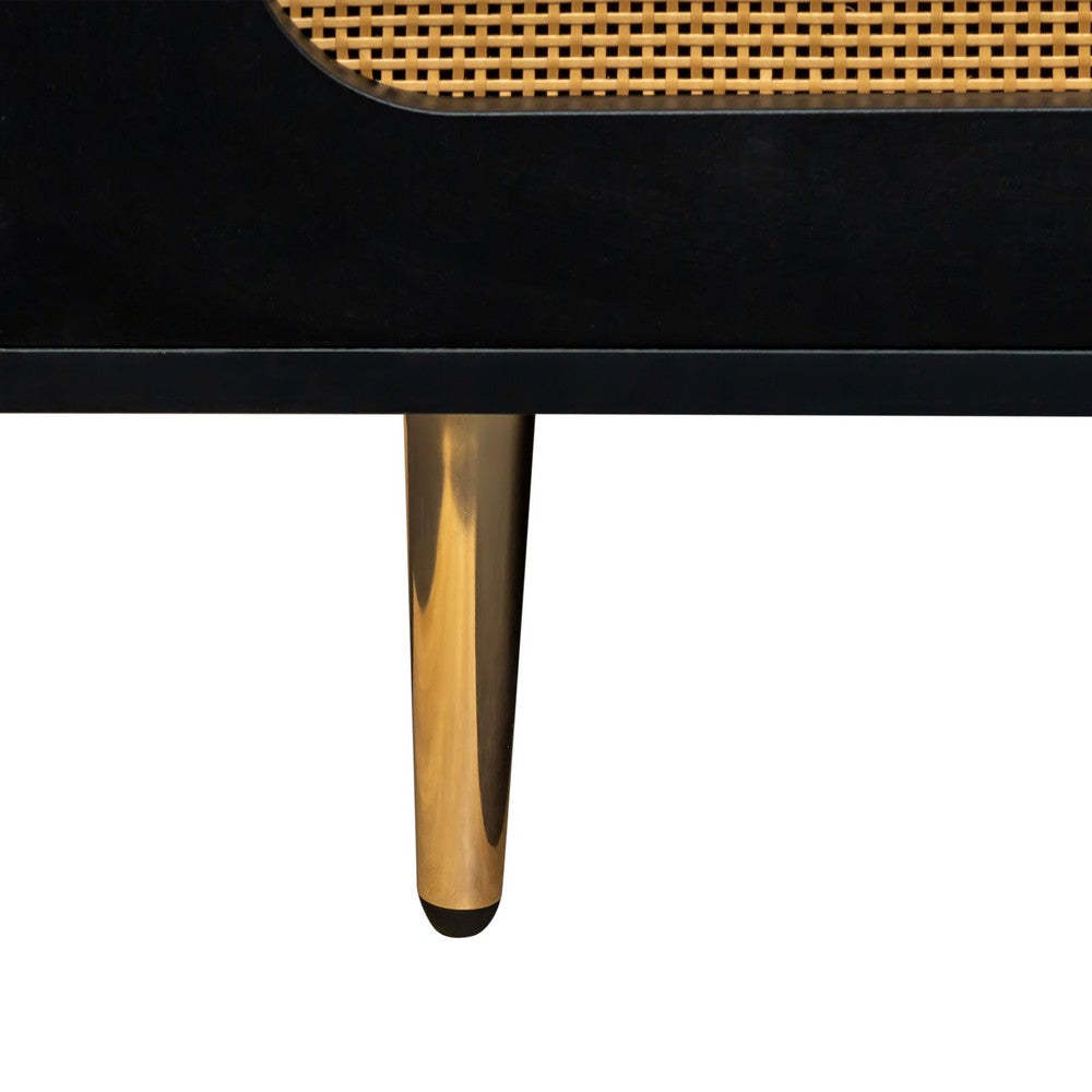 Versatile Rattan Sideboard Buffet Cabinet