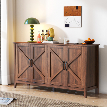 60" Sideboard & Buffet Storage Cabinet | Modern & Functional