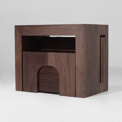 Joysource Transforming Dining Set - Extendable Solid Wood Table & Expandable Bench