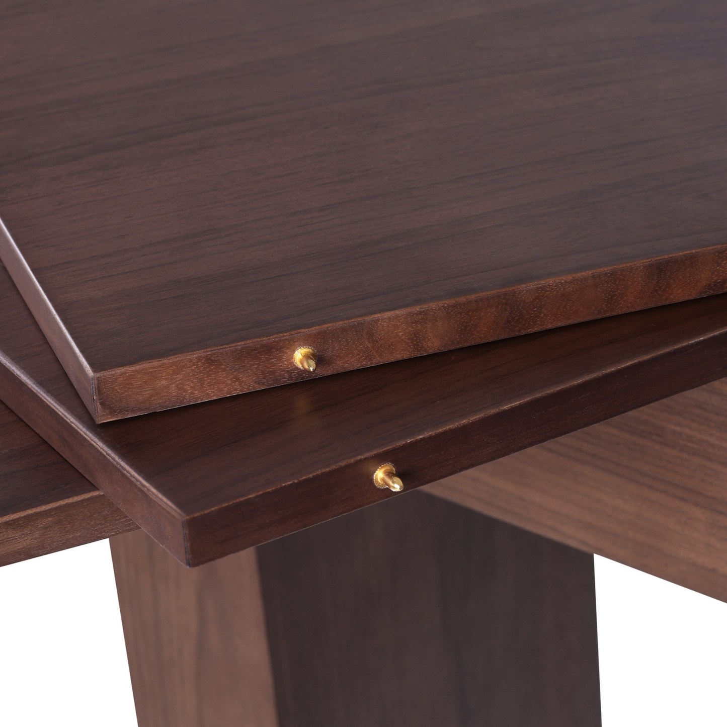 Solid Wood Extendable Dining Table Seats 2-12, 22"-120" | Self-Storing