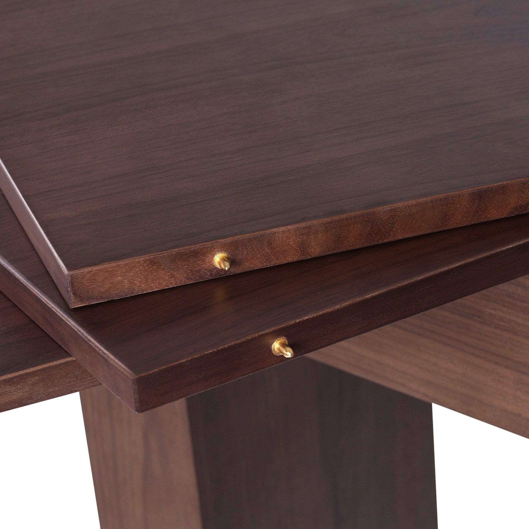 Solid Wood Extendable Dining Table Seats 2-12, 22"-120" | Self-Storing