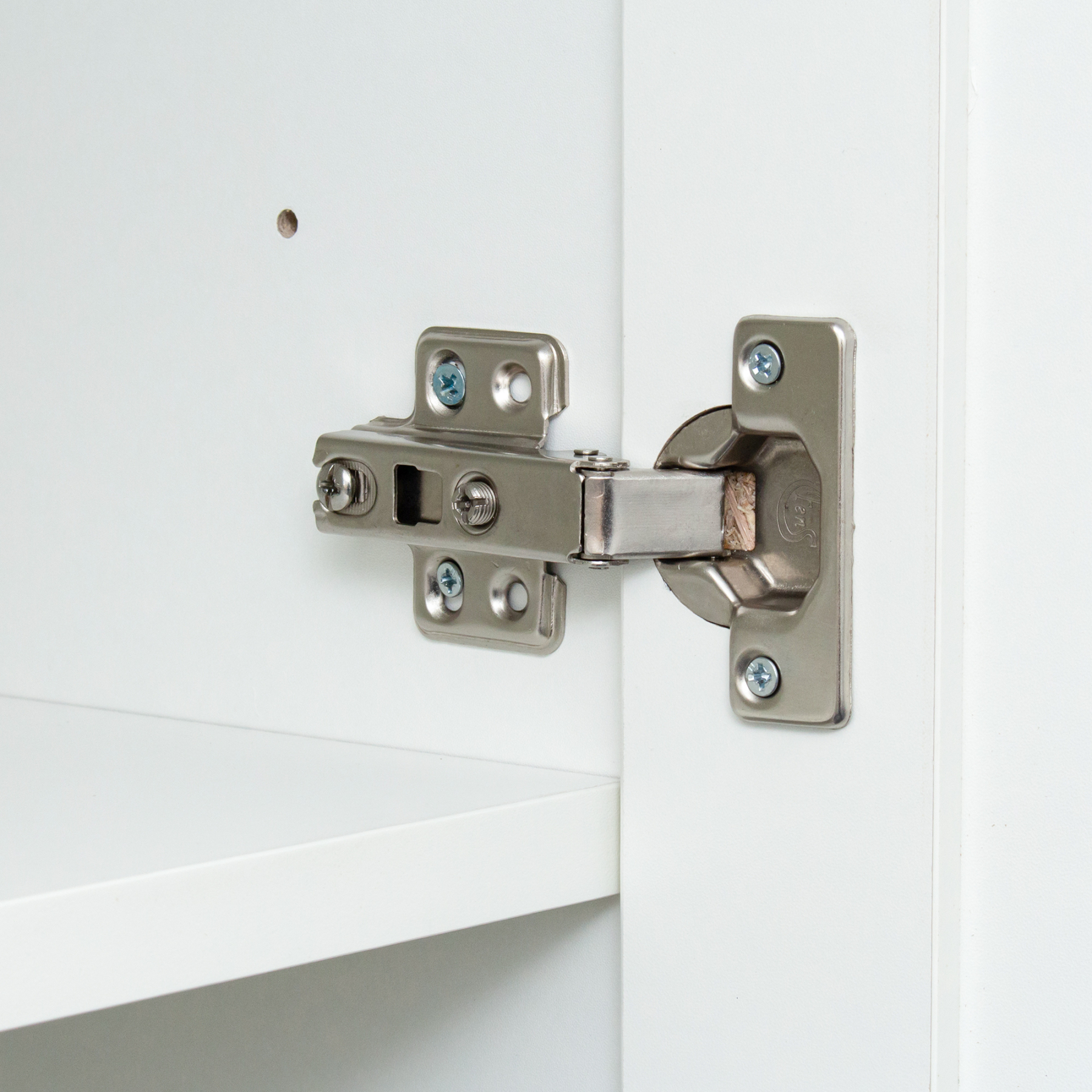 Modern Wardrobe w/ 2 Doors and 3 Shelves | Joysource