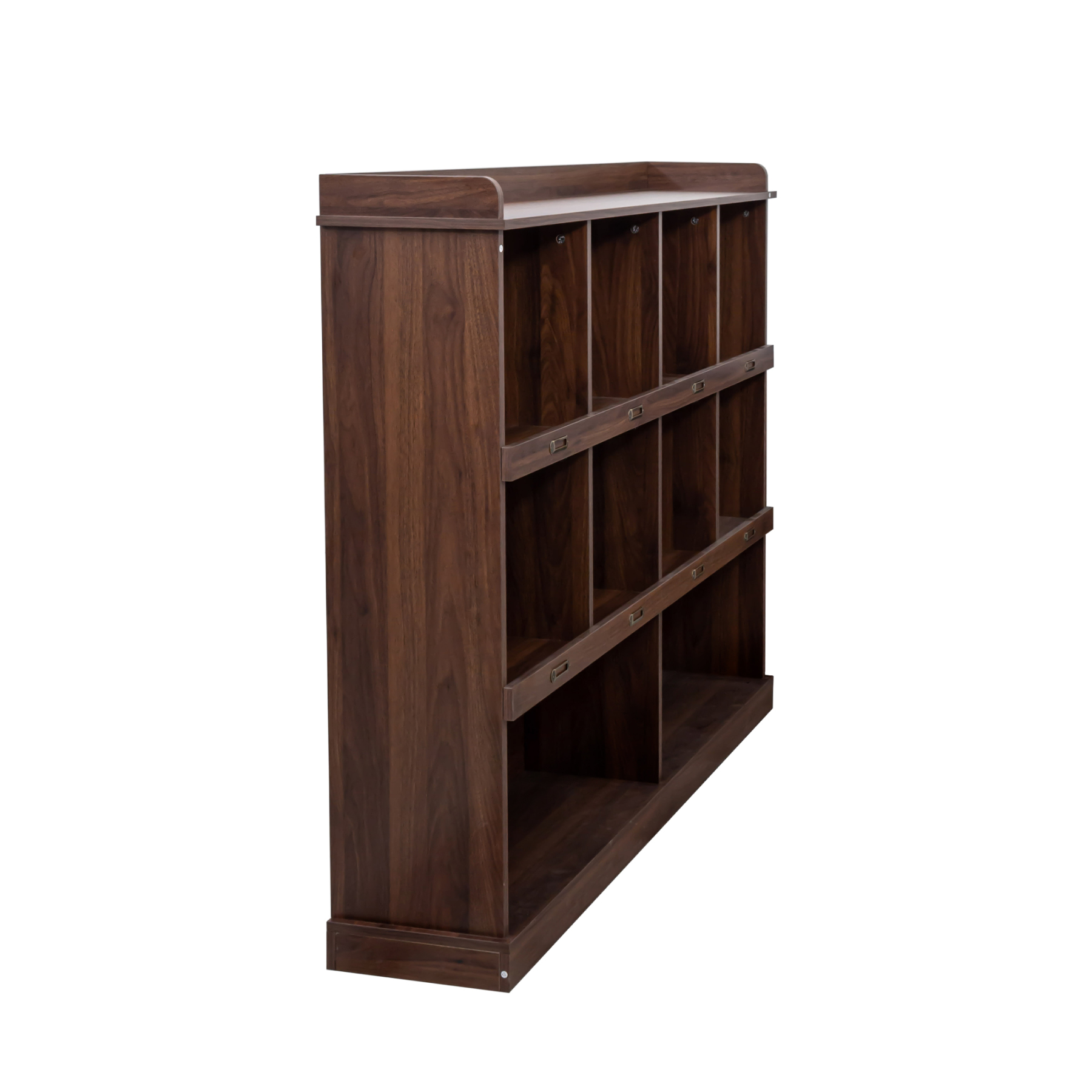 Bookcase w/ 10 Cubby Holes for Storage and Display | 47" Tall